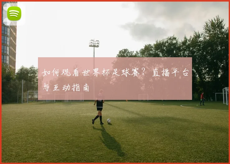 如何观看世界杯足球赛？直播平台与互动指南