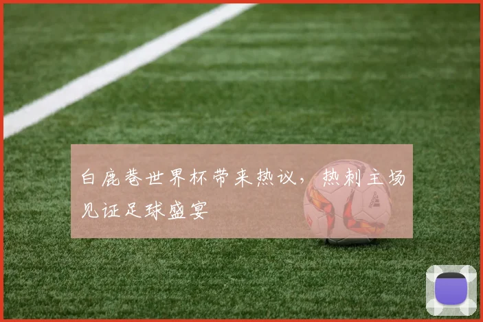 白鹿巷世界杯带来热议，热刺主场见证足球盛宴